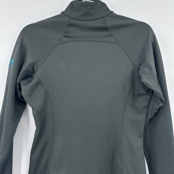 Outdoor Research Women’s Gray Teal Quarter Zip Performance Pullover Womens Sz S - Picture 9 of 12
